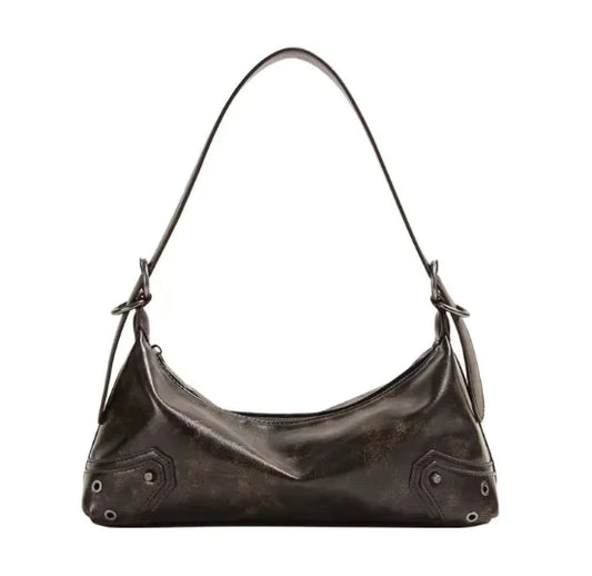 Retro Waxed Leather Messenger