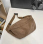 Corduroy Unisex Shoulder Crossbody Bag
