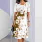 PrintEase Dress