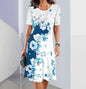 PrintEase Dress