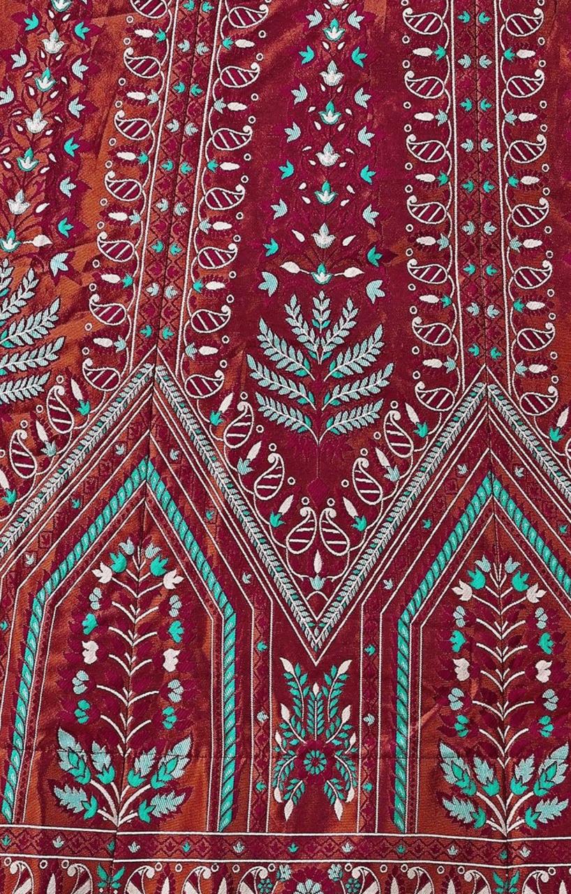 Ready to Wear Lehenga & Unstitched Blouse With Dupatta