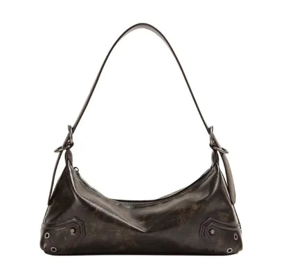 Retro Waxed Leather Messenger