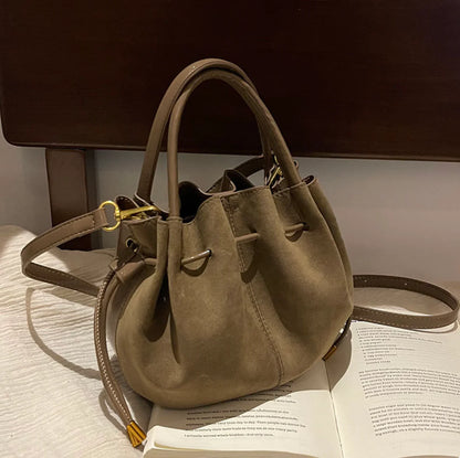 Minimalist PU Leather Crossbody Bag